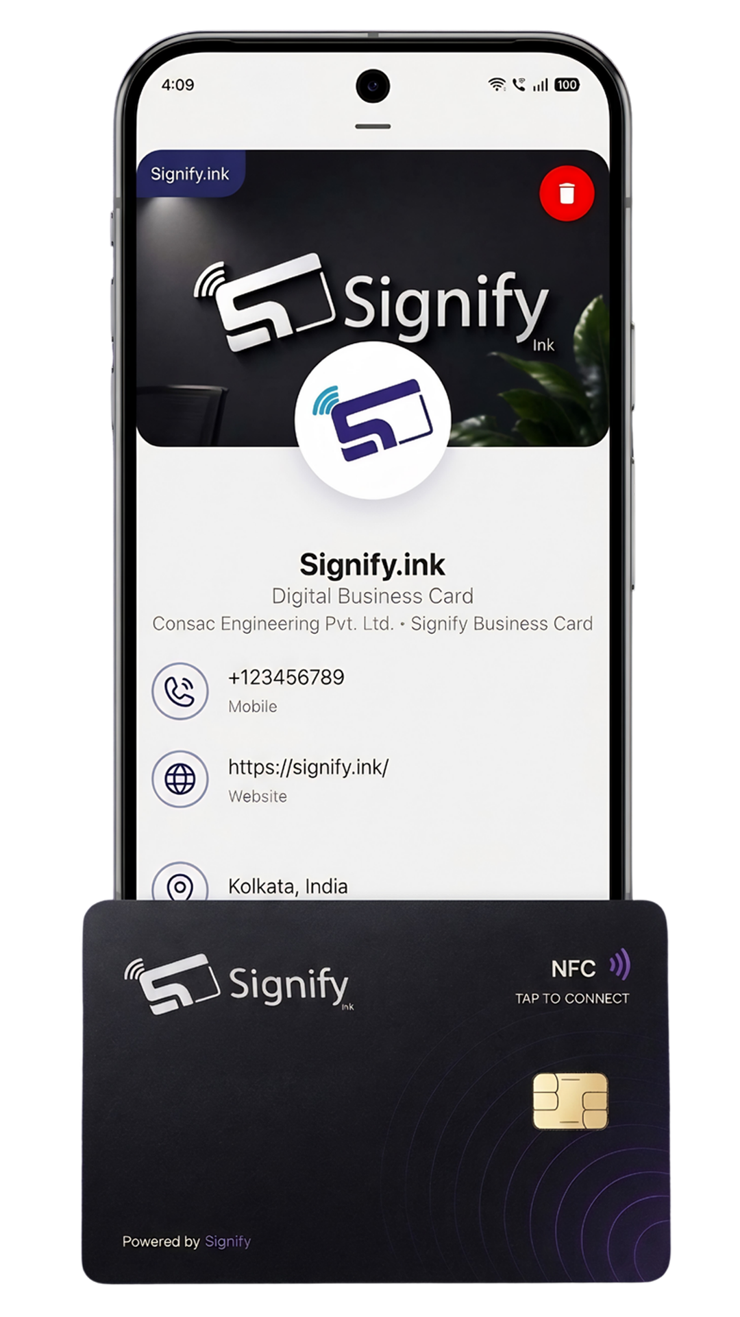 Signify NFC Card