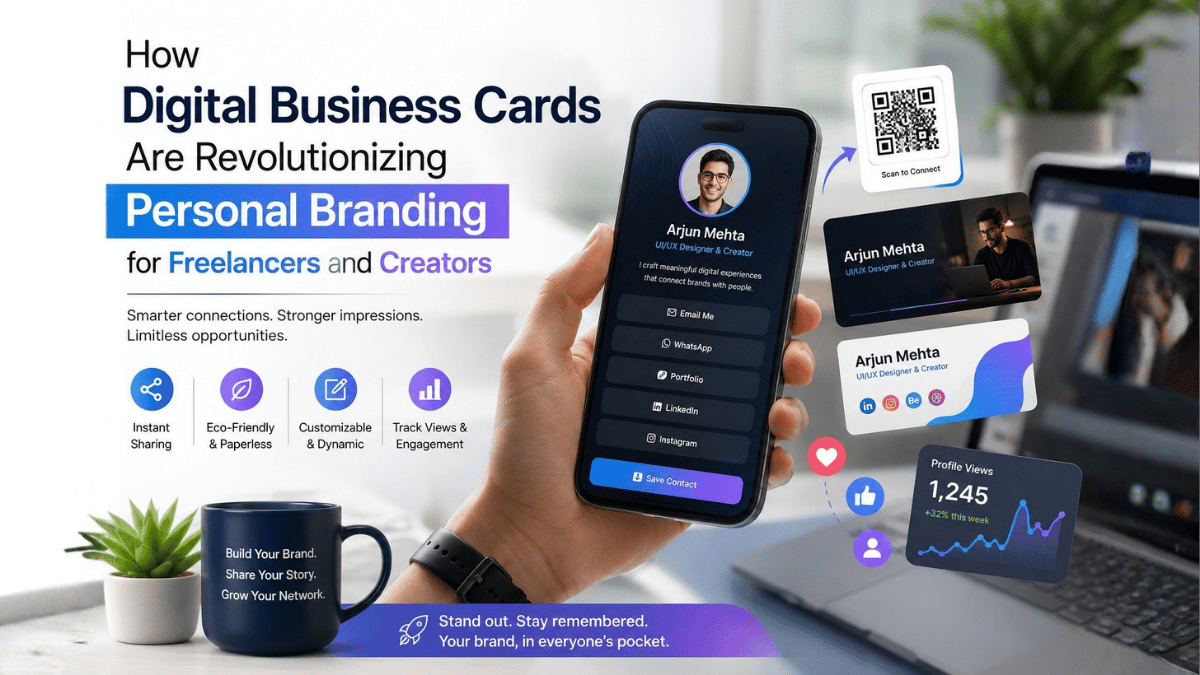 The Modern Handshake: How Digital Business Cards Are Revolutionizing Personal Branding for Freelancers and Creators — Signify Insights