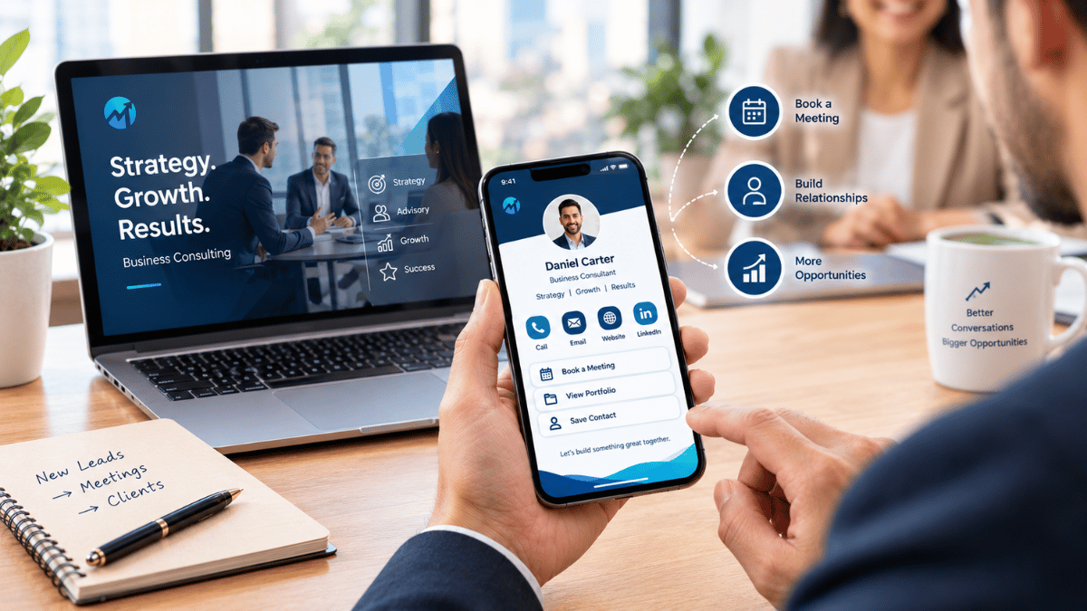 How Consultants Can Use Digital Business Cards to Win More Client Meetings — Signify Insights
