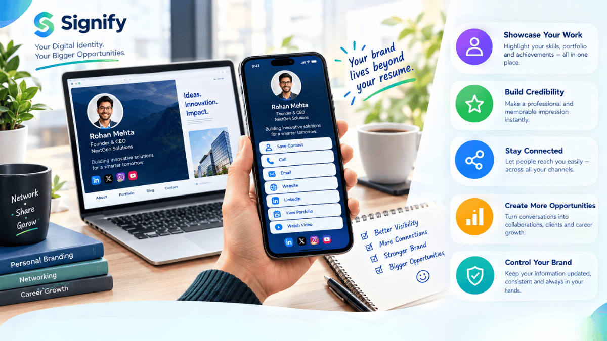 The Digital Business Card as Your Personal Brand Hub — Signify Insights