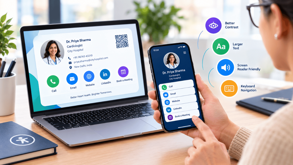 Designing Accessible Digital Business Cards: A Guide to Inclusive Professional Networking — Signify Insights