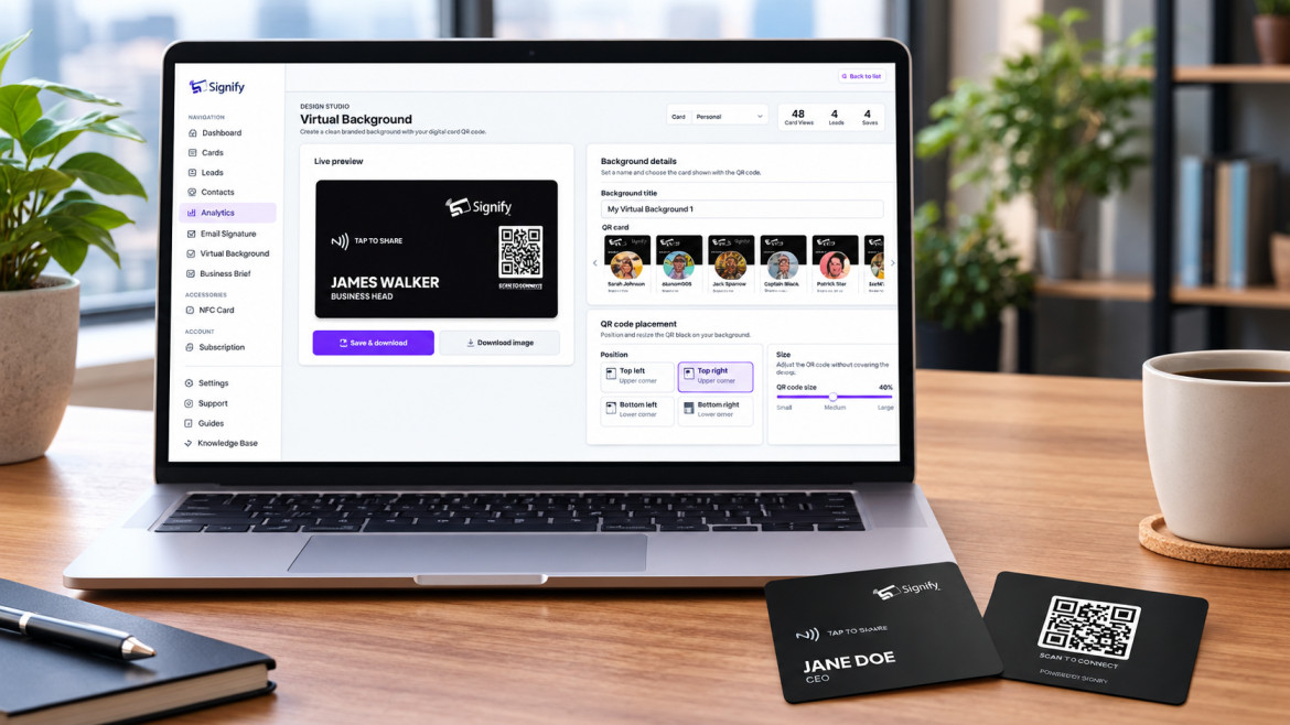 Signify NFC Business Cards: Styles, Materials, Setup &amp;amp; Ordering — Signify Insights